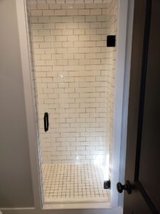 custom glass shower door near me