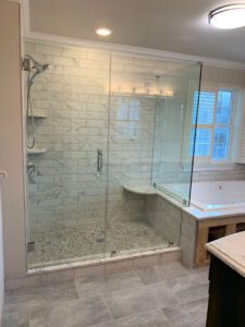 custom glass shower door Philadelphia
